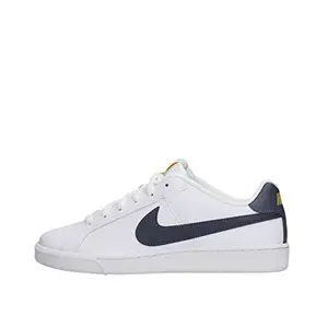 Nike Court Royale-White/Light Carbon-Vivid SULFUR-749747-105-7UK