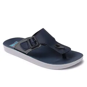 CLYMB Men Blue Synthetic Slipper/Ultra-light Comfortable Flip-Flop For Men