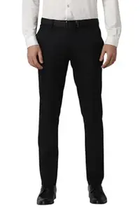Peter England Men Mid Rise Neo-Slim Formal Trouser