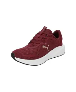Puma Womens Skyrocket Lite Alt Team Regal Red-Gold Running Shoe - 5 UK (31030821)