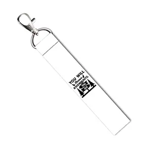 ISEE 360® Travel Positive Quotes Lanyard Bag Tag with Swivel Lobster for Gift Luggage Bags Backpack Laptop Bags Travelers Students Worker L X H 5 X 0.8 INCH