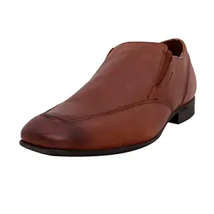 Attilio Men's Tan/L.BRN Uniform Dress Shoe (3121041970)