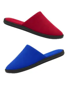 Travelkhushi Soft Comfy Home Slippers for Women & Men – Indoor Anti-Skid House Slides, Cozy Carpet Flip Flops for Bedroom, Lightweight Winter & Summer Slippers