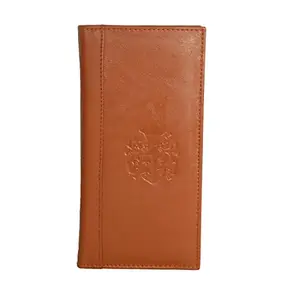 STYLE SHOES Genuine Leather Passport Holder for Men & Women/Suitable for Credit Debit Card and Boarding Pass / 16 Slot Card Holders & Travel Organizer- Brown