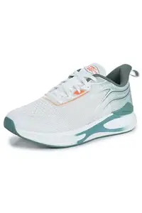 ABROS Men ASSG1403 White/Glacier Dynamic Shoe UK-9