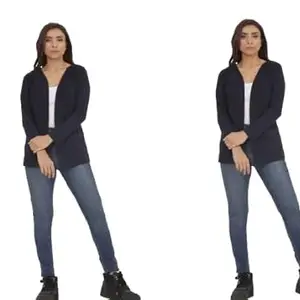 Women Shrug-KMB1 KMB1Shrug-KMB1P-ROYAL-PKT-GREY-S Multicolour