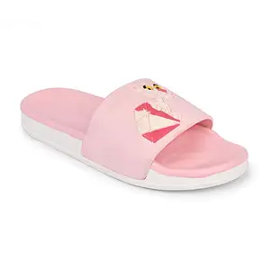 Longwalk Pink Panther Flip Flop, Slides, Slipper for Women