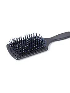 Men & Women Multicolor Paddle Hair Brush for Grooming, Straightening, Smoothing Hair Set of 1 pc