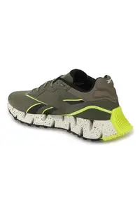 Reebok Zig Dynamica 4 Adventure - Men Green Running Shoes