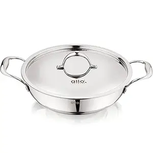 Allo CookSafe TriPly Stainless Steel Kadhai