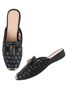 TRYME Style Fancy Trending and Comfort Flat Bellies Sandal Ballerinas for Women and Girls