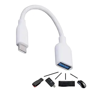 ShopMagics Type-C OTG Cable for Honor Pad X8, Pad X8 Pro, Pad X9, Play 40, Play 40C, Play 7T X50, X50i, X6A OTG Cable (TOC9)