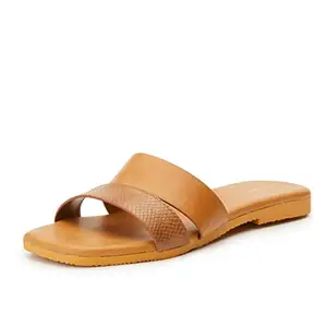 Mochi womens 41-4023 Tan Slipper - 3 UK (36 EU) (41-4023)