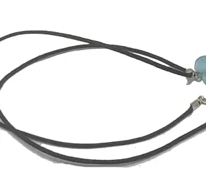 Blue Aqua Monalisa Heart Pendant Necklace Love Pendant Necklace Heart Pendant Choker