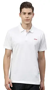 TVS Racing Polo T Shirt Cotton White (Lar)
