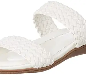 Inc.5 Shoes Women Wedge Fashion Sandal 101117_White