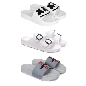 Men's Sandals | Lightweight Wear| Stylish & Easy to Wear For Men's GP-San-(3-COMBO)-3030-3113-1590-7