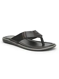 Liberty Men's Brown Flip-Flop-6 Kids UK (6048010160)