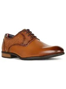 Bata Men LEAP Derby Brown Shoe