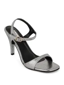 Elle Women Sandal,Gun Matal,UK-8