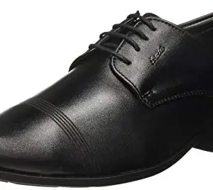 BATA BATA mens SMITH Black Uniform Dress Shoe - 7 UK (8216944)