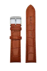 Exor HALF PADDED TOSCANA TAN COLOR with botip finish 22 mm Genuine Leather Watch Strap