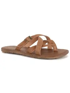 Hush Puppies Men's Shane Sandal E Brown 8 Kids UK (8634012)