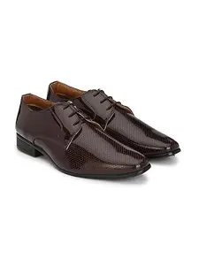 HiREL'S Men's Brown Shoes-6 UK/India (39 EU) (hirel1040)