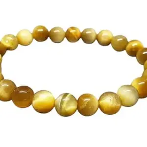 CruzStone Auspicious Cats Eye Gemstone Bracelet Cats Eye Bracelet Original Certified लहसुनिआ ब्रेसलेट Vaiduryam Bracelet Religious Cats Eye Beads Bracelet Ketu Bracelet Cats Eye Stone Bracelet
