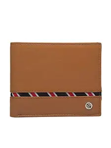 Carlton London Mens Leather Multi Card Wallet Tan (8906030257518)