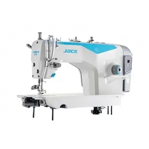 Jack F5 Single Needle Energy Saver Industrial Lockstitch Sewing Machine, White