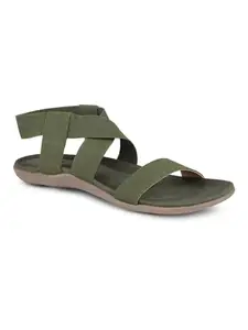 Inc.5 Women Green Solid Open Toe Flats