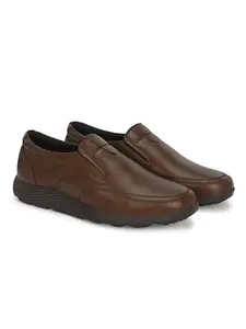 Delize Men's Brown Slip On Shoes-61784-11