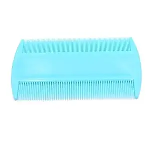 Plastic Lice nits eggs removal comb | Plastic comb for lice eggs removal coloured Sky - Pack of 3