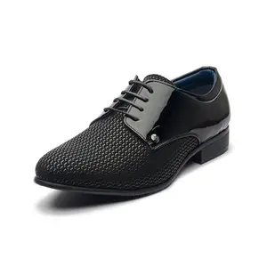 Michael Angelo Men's MA-2199 Formal Shoes_Black_44 Euro