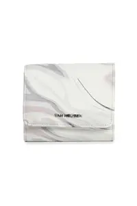Van Heusen Women Polyurethane White Print Casual Wallets