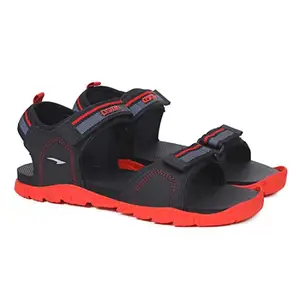 ASIAN Men's Infinity-03 Running,Walking,Gym,Training,Casual Slip-On Sports Sandals for Boy's Black