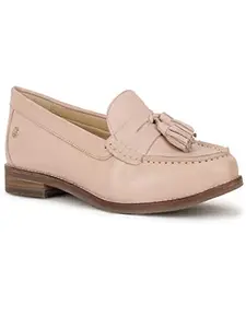 Hush Puppies Womens Moly Beige Loafers (5548816), UK 4