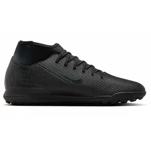 NIKE Mens Superfly 10 Club Running TF-Black/Black-DEEP JUNGLE-10UK