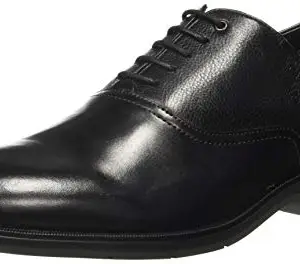 Ruosh Mens Lace Up Formal Shoes (Black_44)