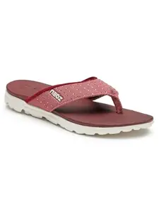 Neoz TREND 15 Women's Slippers/FlipFlops Arch Support Orthopaedic Cushion Footbed Made with Levirex for Extra Comfort and 40% Less Pressure Anti Skid & Stylish Dailywear Slippers/FlipFlops for Women W-TREND-15-D.PEACH_8