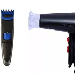 Mini hair dryer for travel beard zero trimmer hair blower