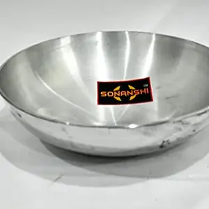 Sonanshi Aluminium Kadai/Frying Pan for Cooking (Without Handle) (13 Inch) price in India.