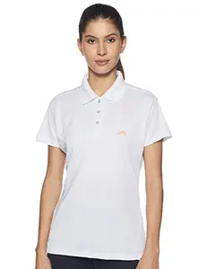 Vector X VTDF-008-D Women's Polo Neck White T-Shirt (L)