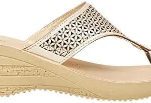 Max Women's SU20WFHS2073A Gold Sandal-3 Kids UK (SU20WFHS2073AGOLD)