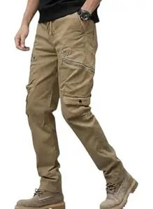 ODDMONKEY Men Cargo || Casual Trouser || Cargo Pant for Men - Stylish, Comfortable, Multi-Pocket Design for Outdoor, Work Wear & Casual