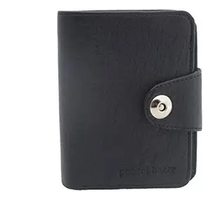pocket bazar Men Casual Artificial Leather Wallet (Black)