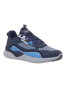 Impakto Aqua Rush Men's Stylish and Comfortable with Lace-Up Closure | Vamp Upper for Enhanced Airflow | Air Capsule Unit for Superior Cushioning | Perfect for Athletic and Casual Wear AS3215