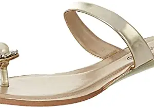 Sole Head Women'S Gold Fashion Sandals-7 Uk (40 Eu) (184Gold40)(Gold_Faux Leather)
