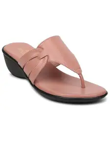 Liberty SENORITA JFL-38 LADIES PEACH CASUAL THONG 36